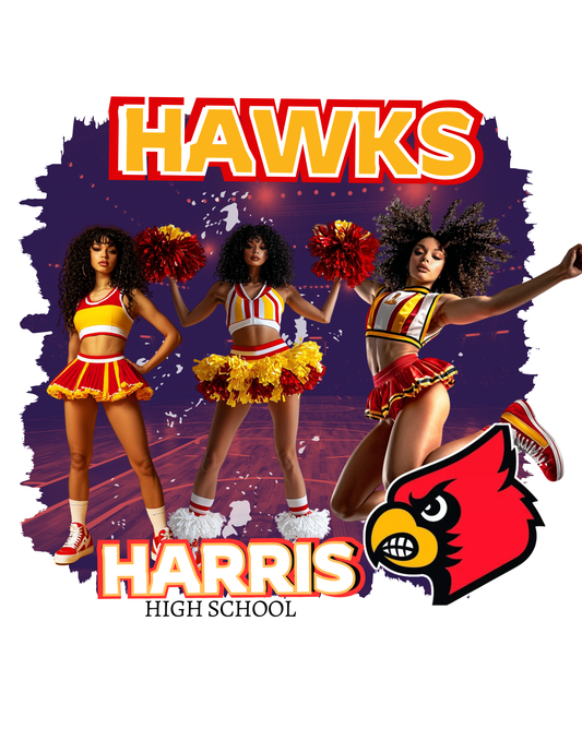 Editable Cheerleader Templates