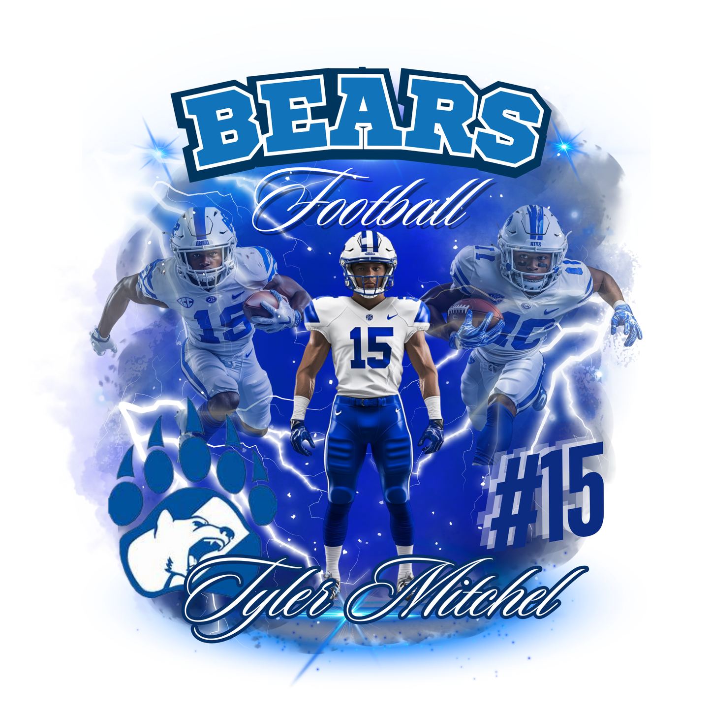 Editable Football Templates