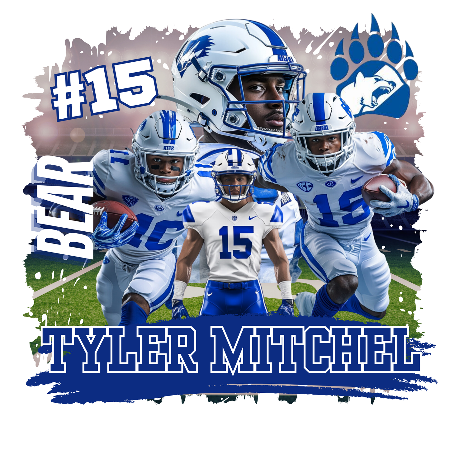 Editable Football Templates