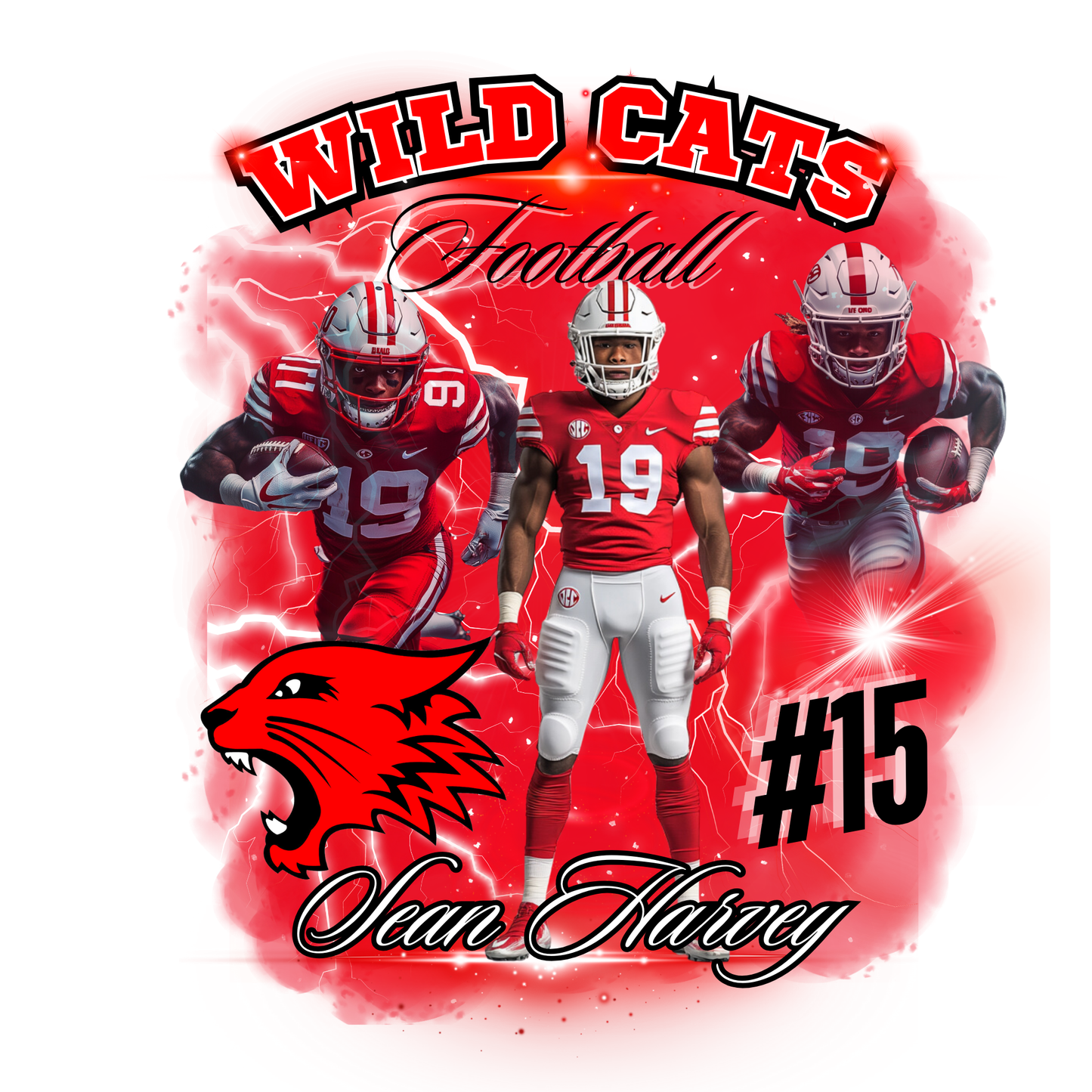 Editable Football Templates