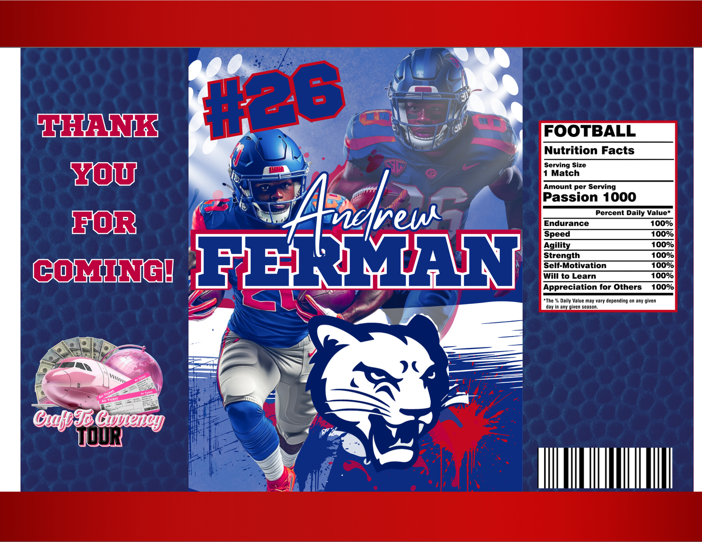 Editable Football Templates