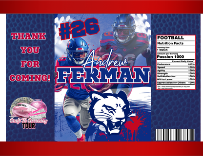 Editable Football Templates