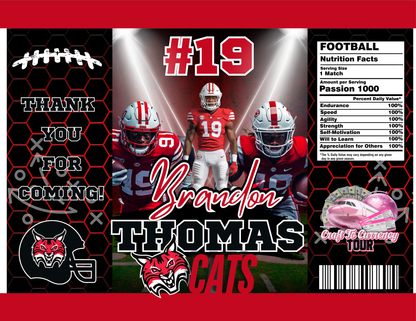 Editable Football Templates