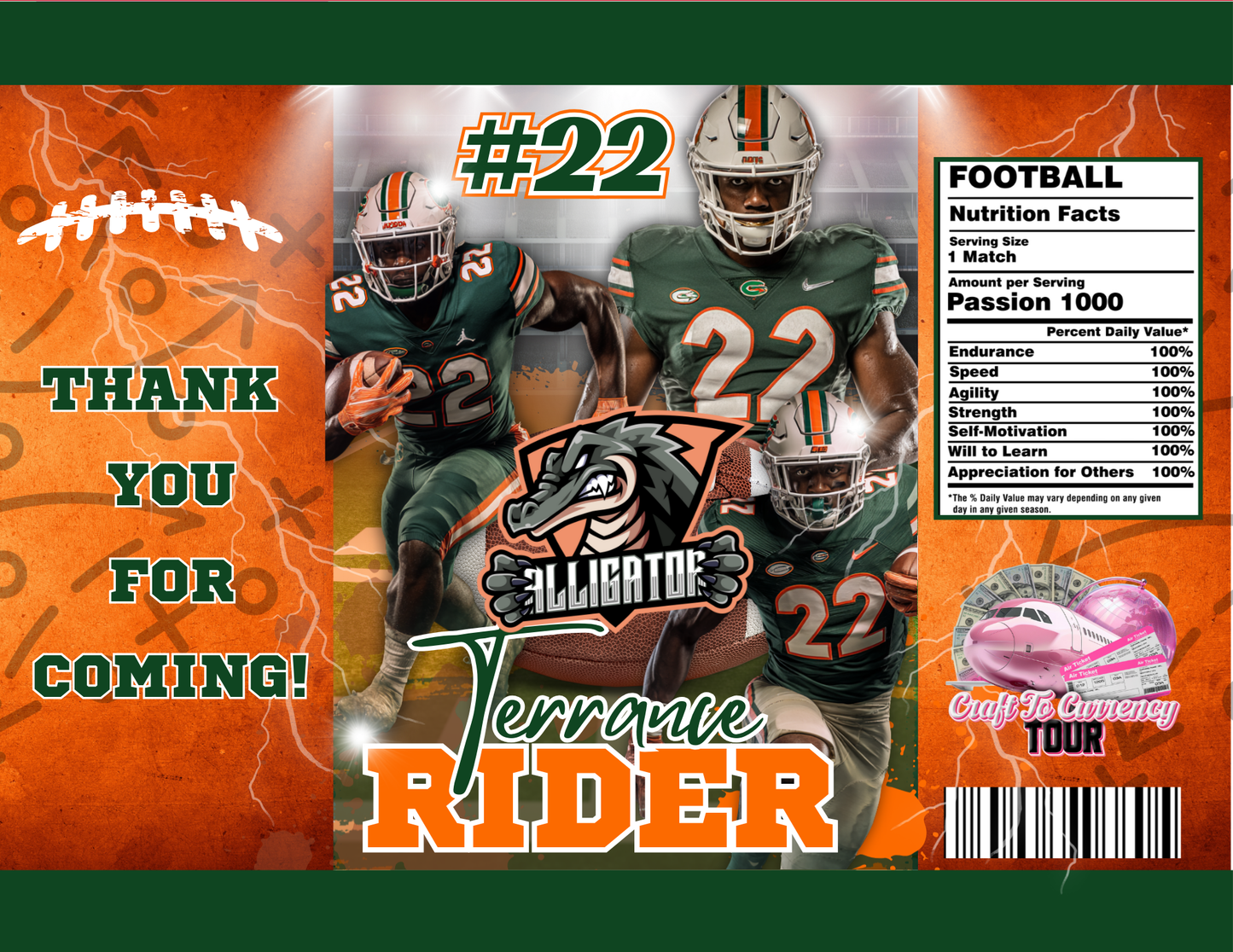 Editable Football Templates